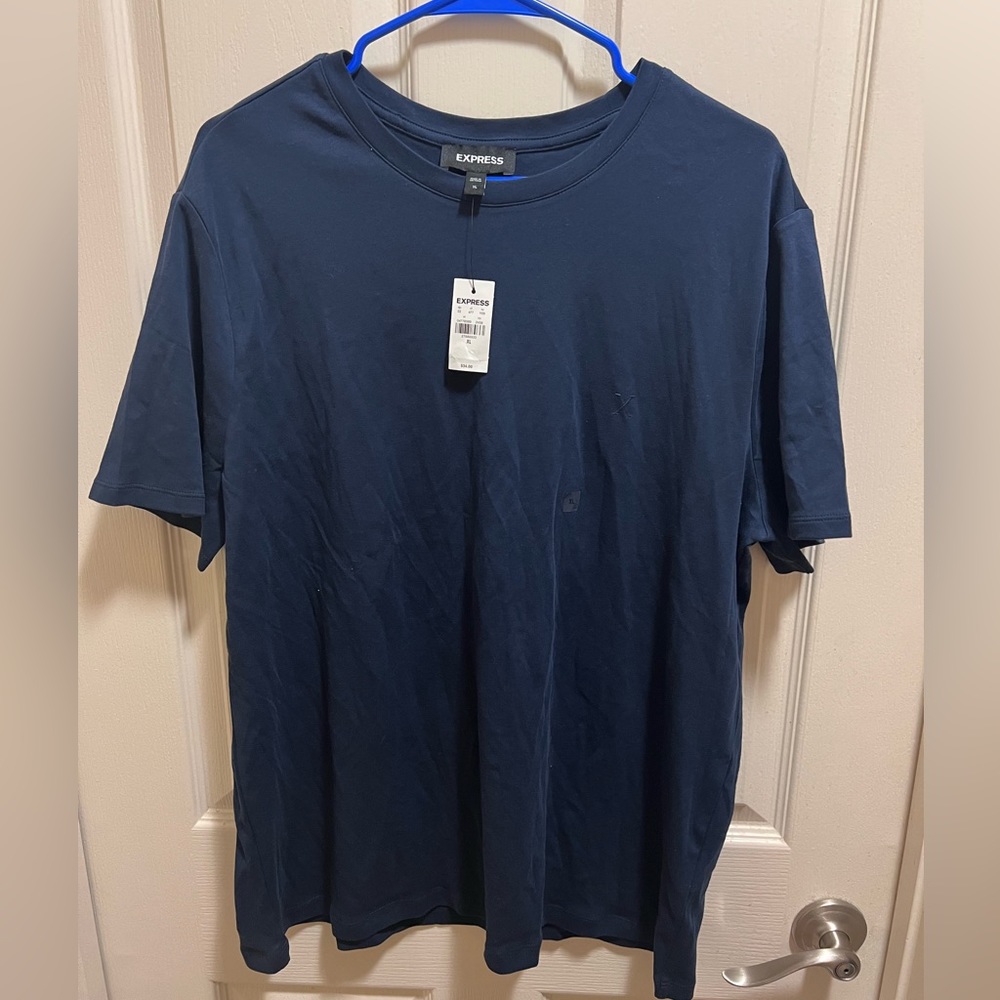 Navy Express T Shirt xl